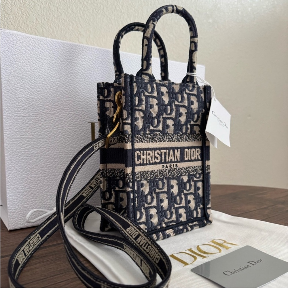 CHRISTIAN DIOR Mini Book Tote Bag NWT!